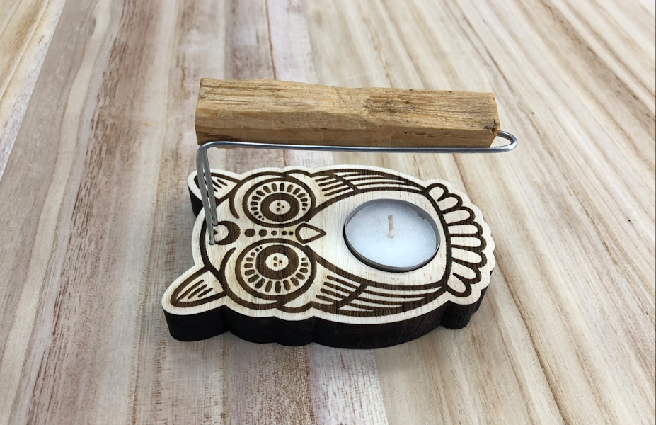 Quemador Palo Santo Buho